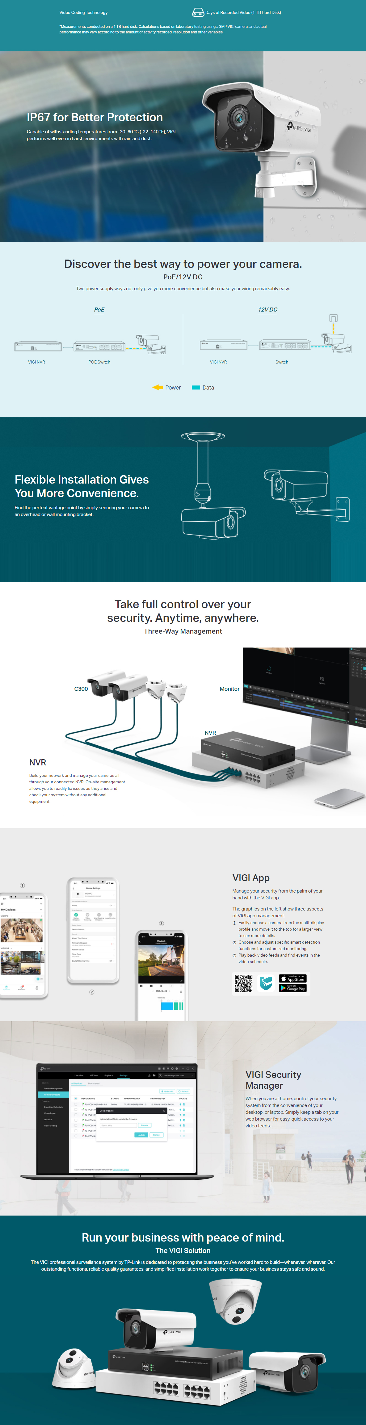 Buy TP-Link VIGI C300HP 3MP Bullet IP Camera | Networking | Scorptec ...