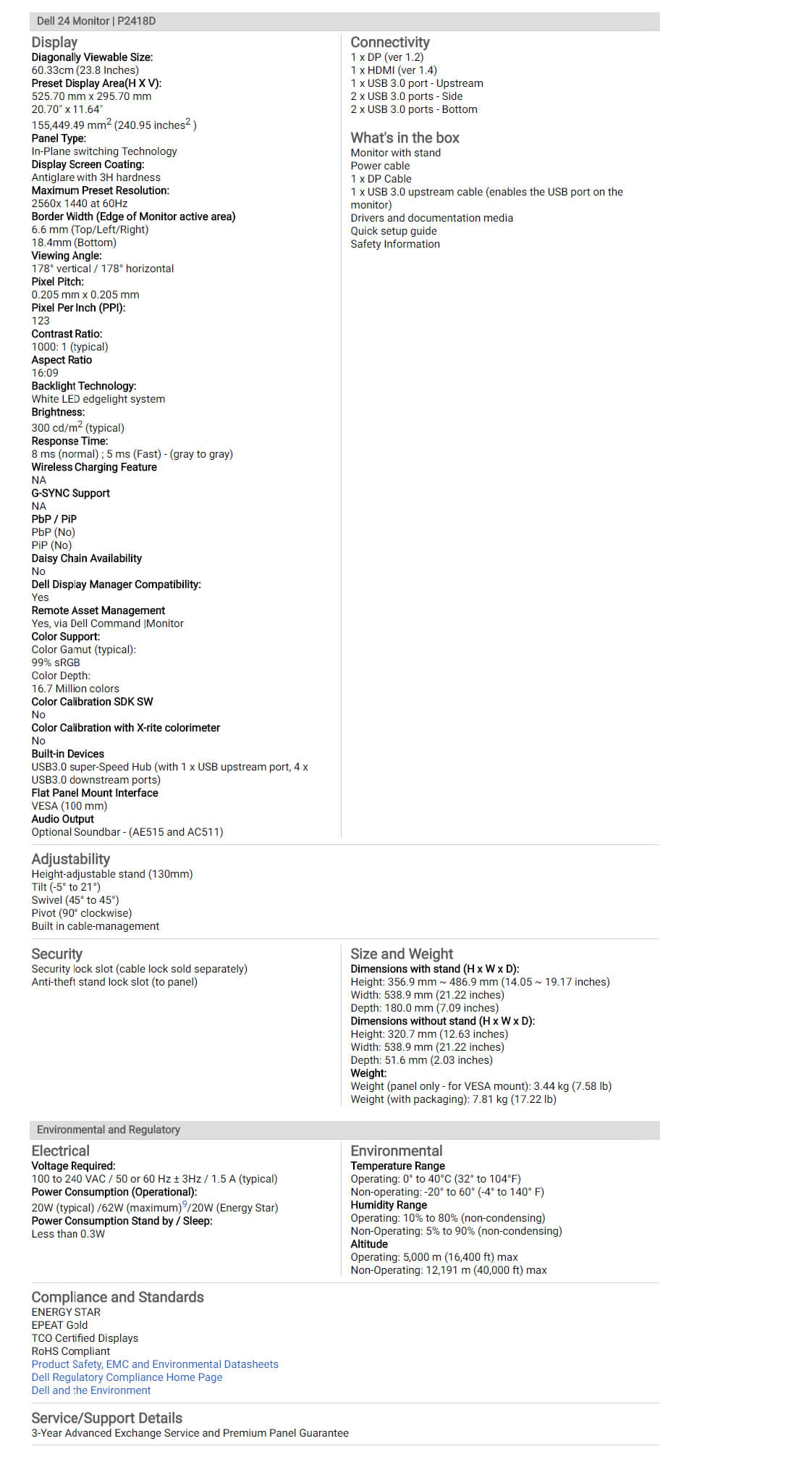 Dell P2418D 24\