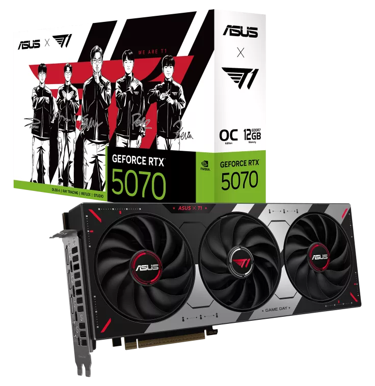 ASUS T1 GeForce RTX 5070 12GB GDDR7 OC Edition