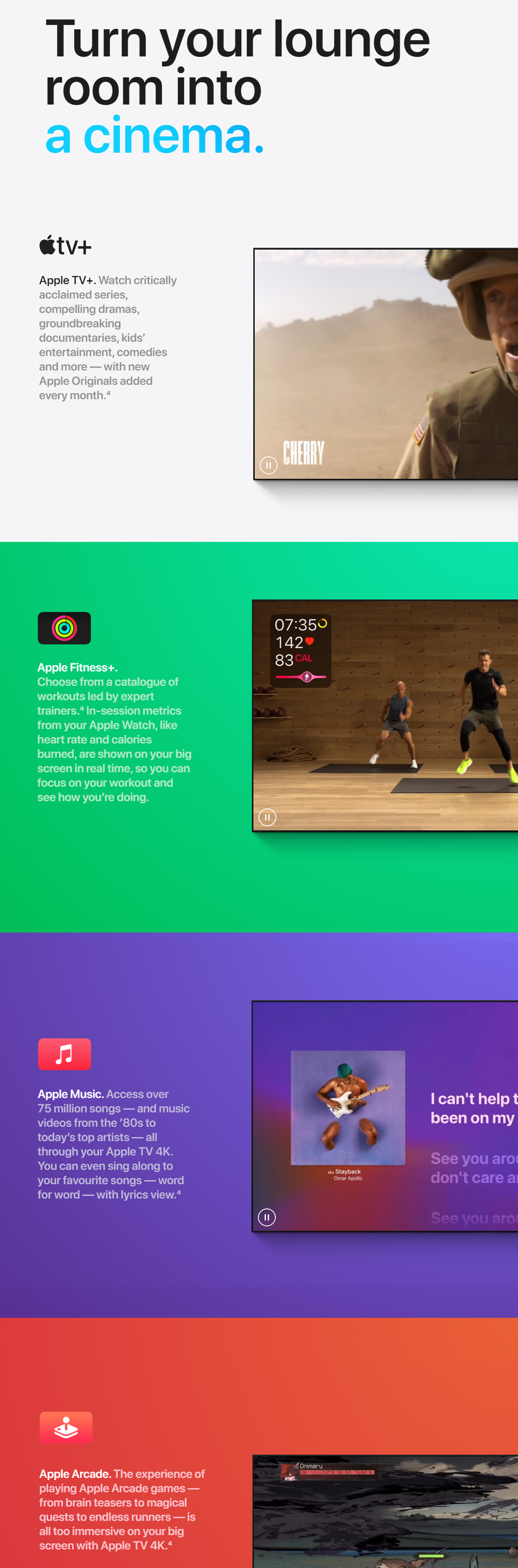 Buy Apple TV 4K 32GB 5th Gen Home Media Streaming Scorptec Computers